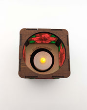 Red Hibiscus Tealight
